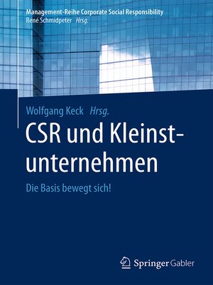 cover image of CSR und Kleinstunternehmen